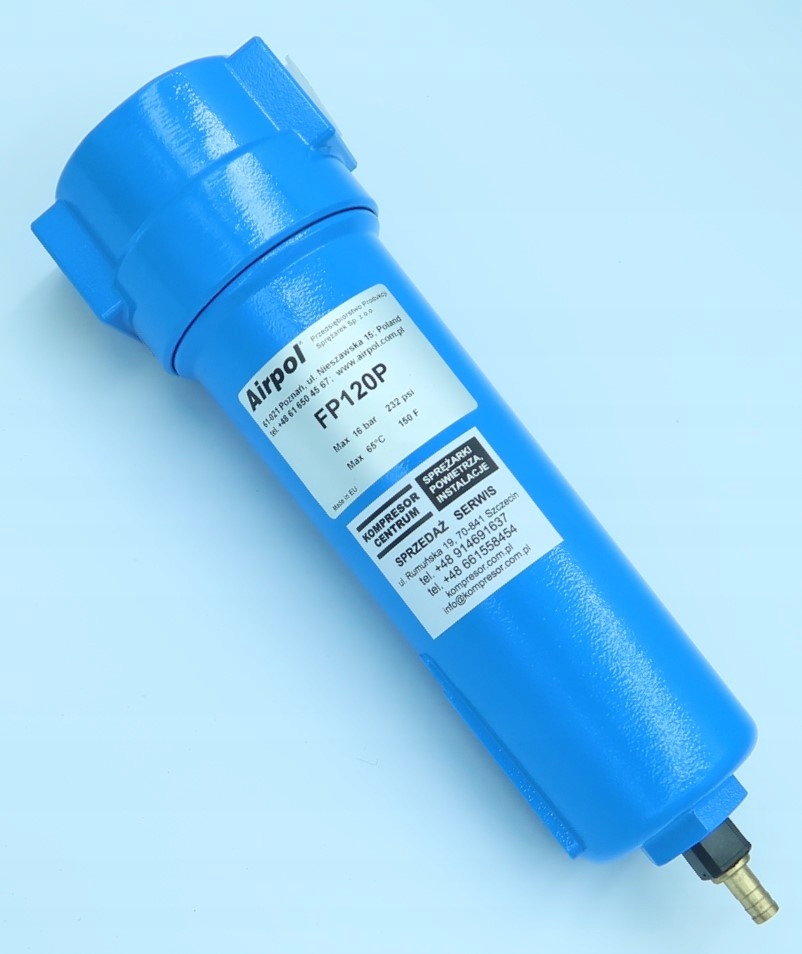 Filtr dokładny sprężonego powietrza FP120P
