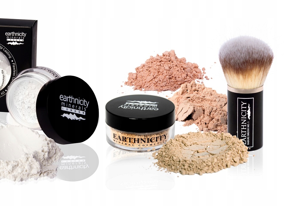 

Zestaw Earthnicity Podkład, pędzel, puder Velvet