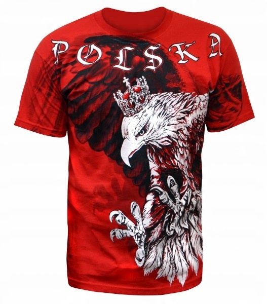 

Koszulka patriotyczna T-shirt Polska Orzeł r.XXL