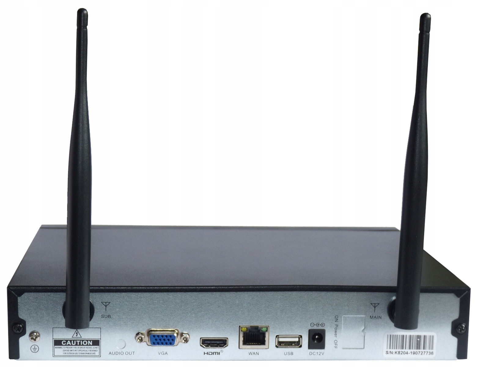 Bezprzewodowy ZESTAW 4 kamer IP WIFI monitoring HD Technologia IP