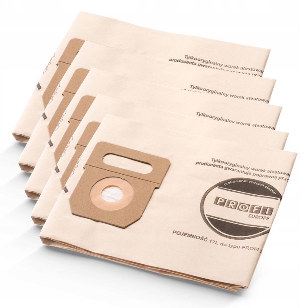 Worki do separatora popiołu Profi 5szt.