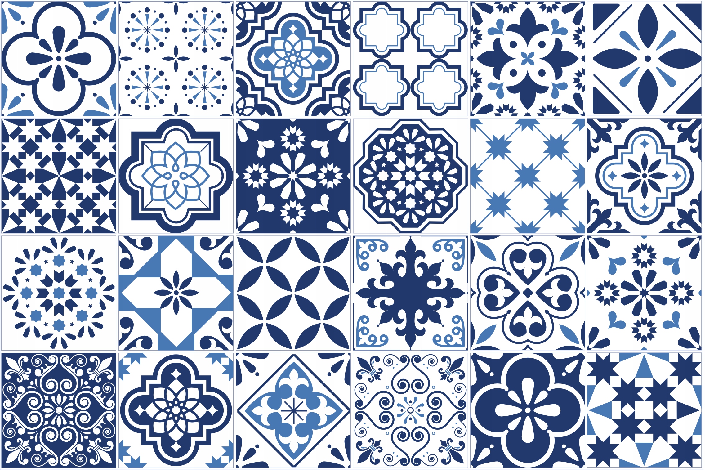 

24 Naklejki na Kafelki naklejki ścienne 15x15 cm