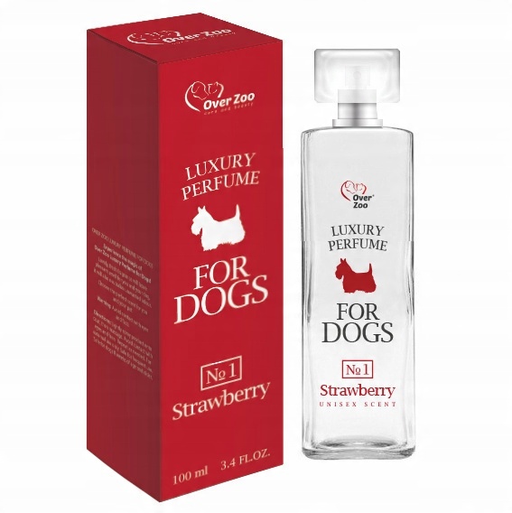

Over Zoo Perfumy Dla Psa Zapach Truskawek 100ML