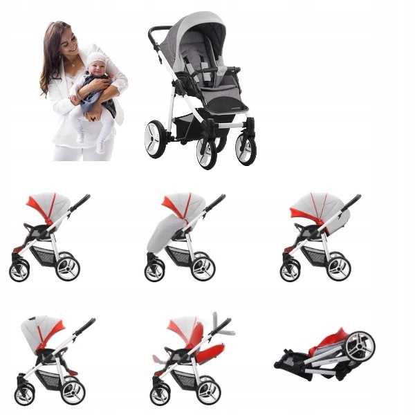 BEBETTO VULCANO WÓZEK 3W1+FOTELIK MARS+gratis V03 Marka Bebetto