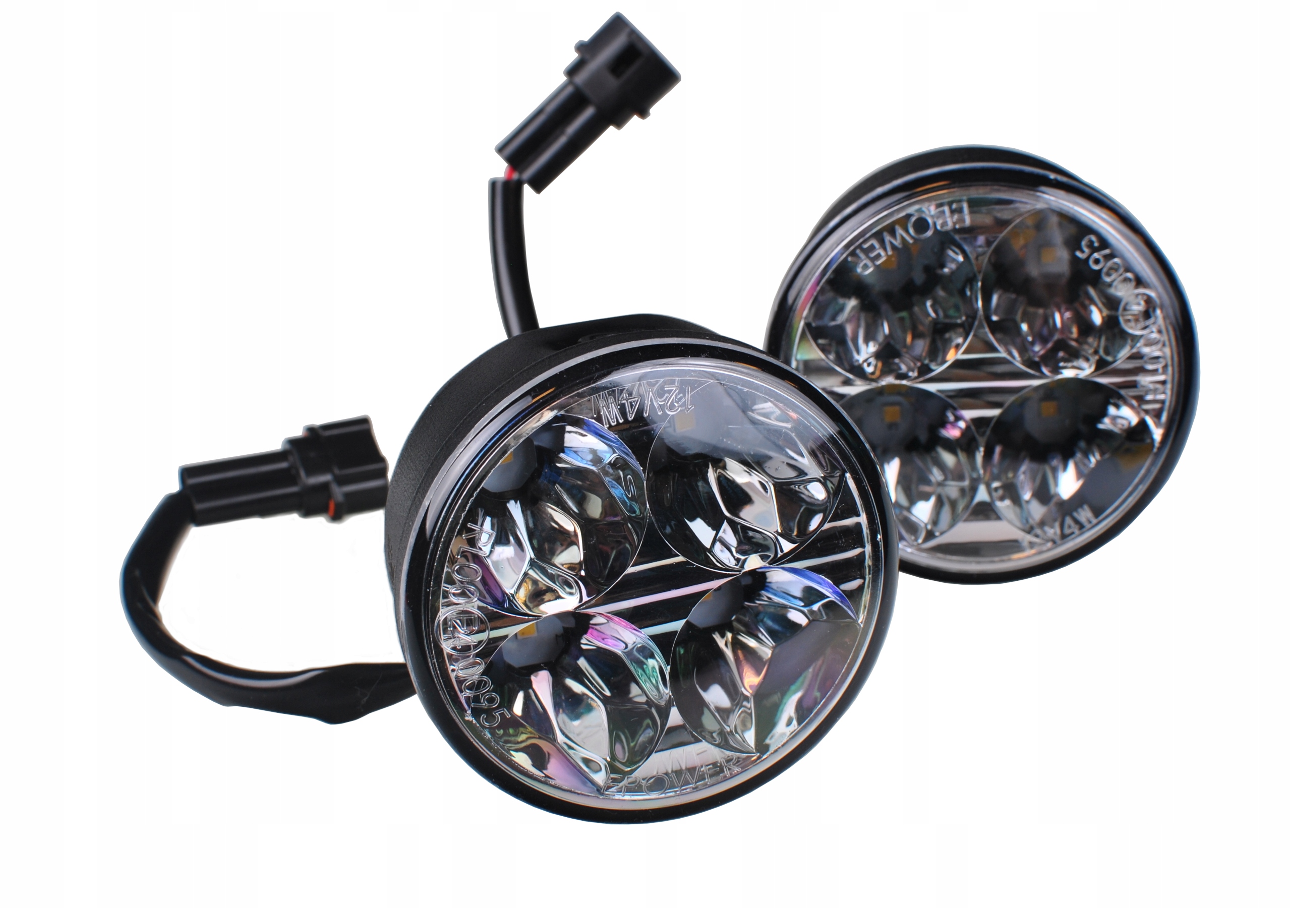 DRL OSRAM LED Swiatla dzienne okragle 800lumen Weight with packaging 0 565 kg