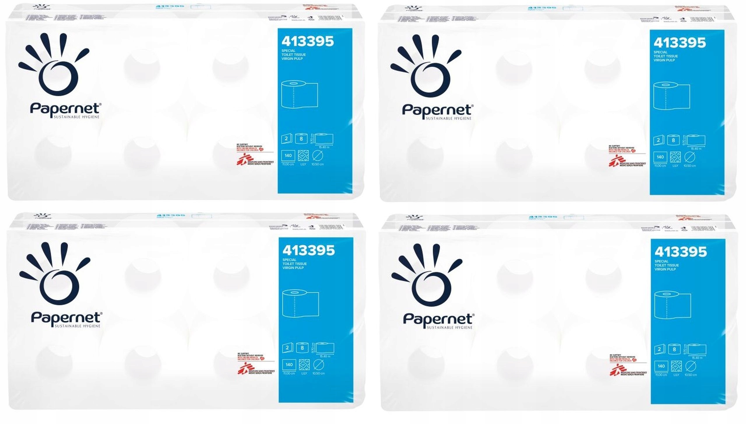 

Papernet papier toaletowy Biały Mękki Do Domu 32sz