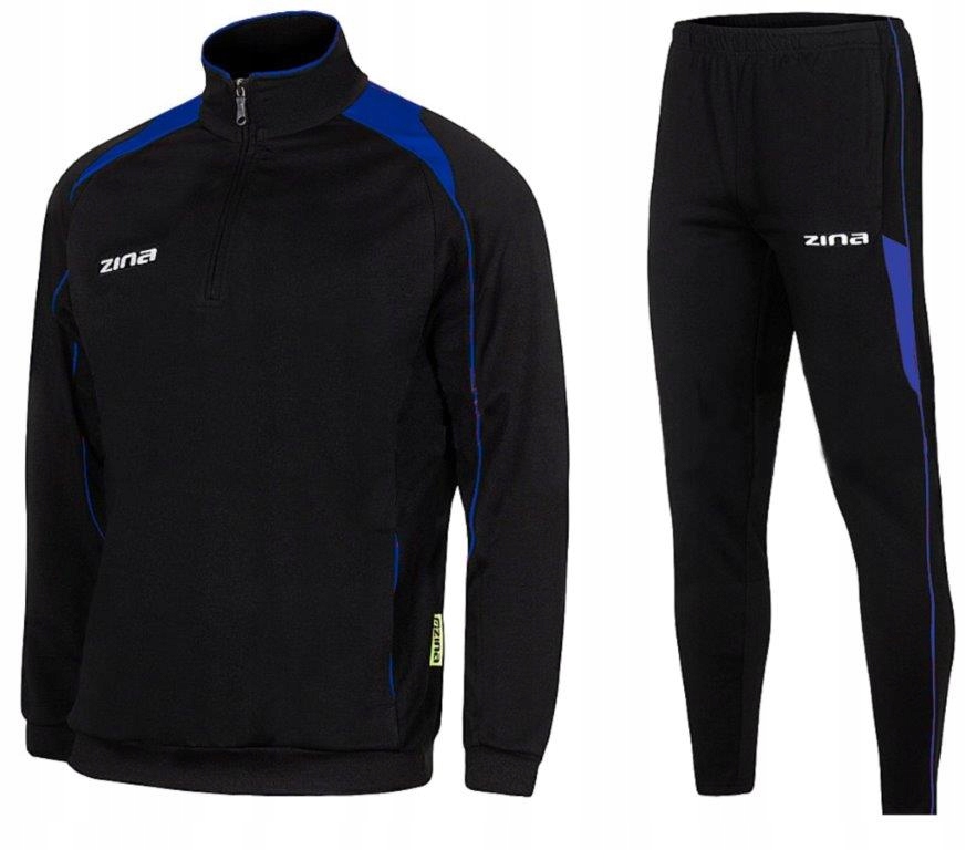 Dres Treningowy Zina Delta Czarny r. Xxs (140 cm)