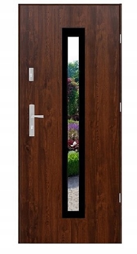 Vnější Dveře Ocelové Future 02 Černé 1