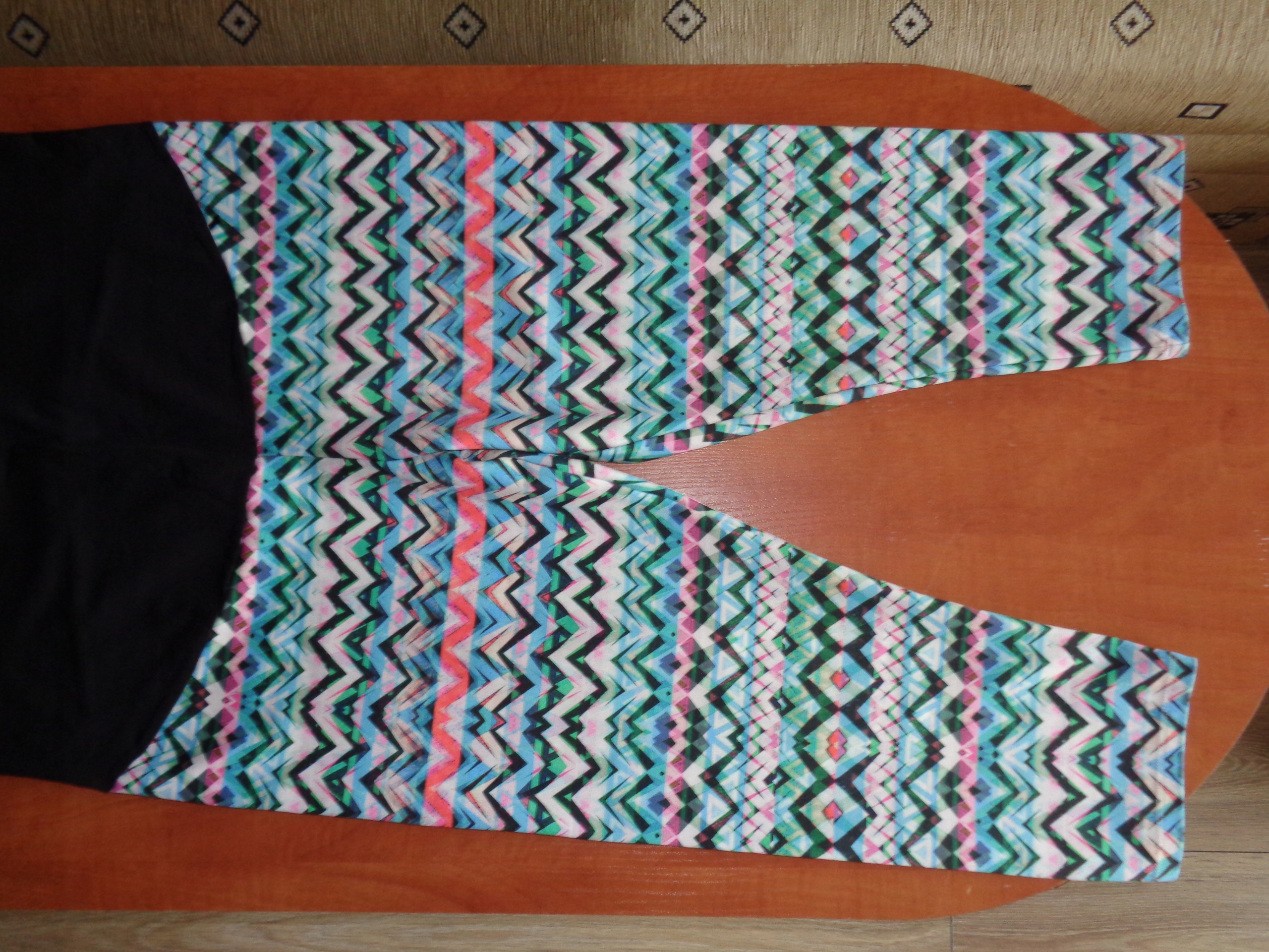 ACTIVE super elast. spodnie-legginsy ciążowe roz L Rozmiar L