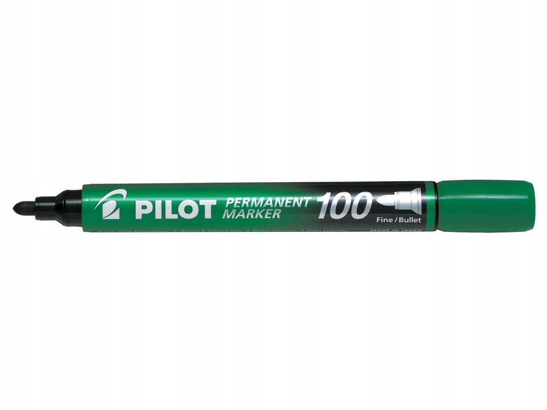 

Marker Permanentny Pilot SCA-100 Zielony okrągła