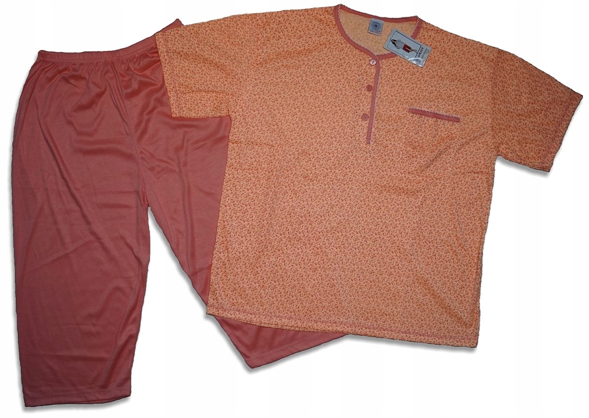 

Duże Rozmiary piżama damska Łączka 3/4 - 4XL
