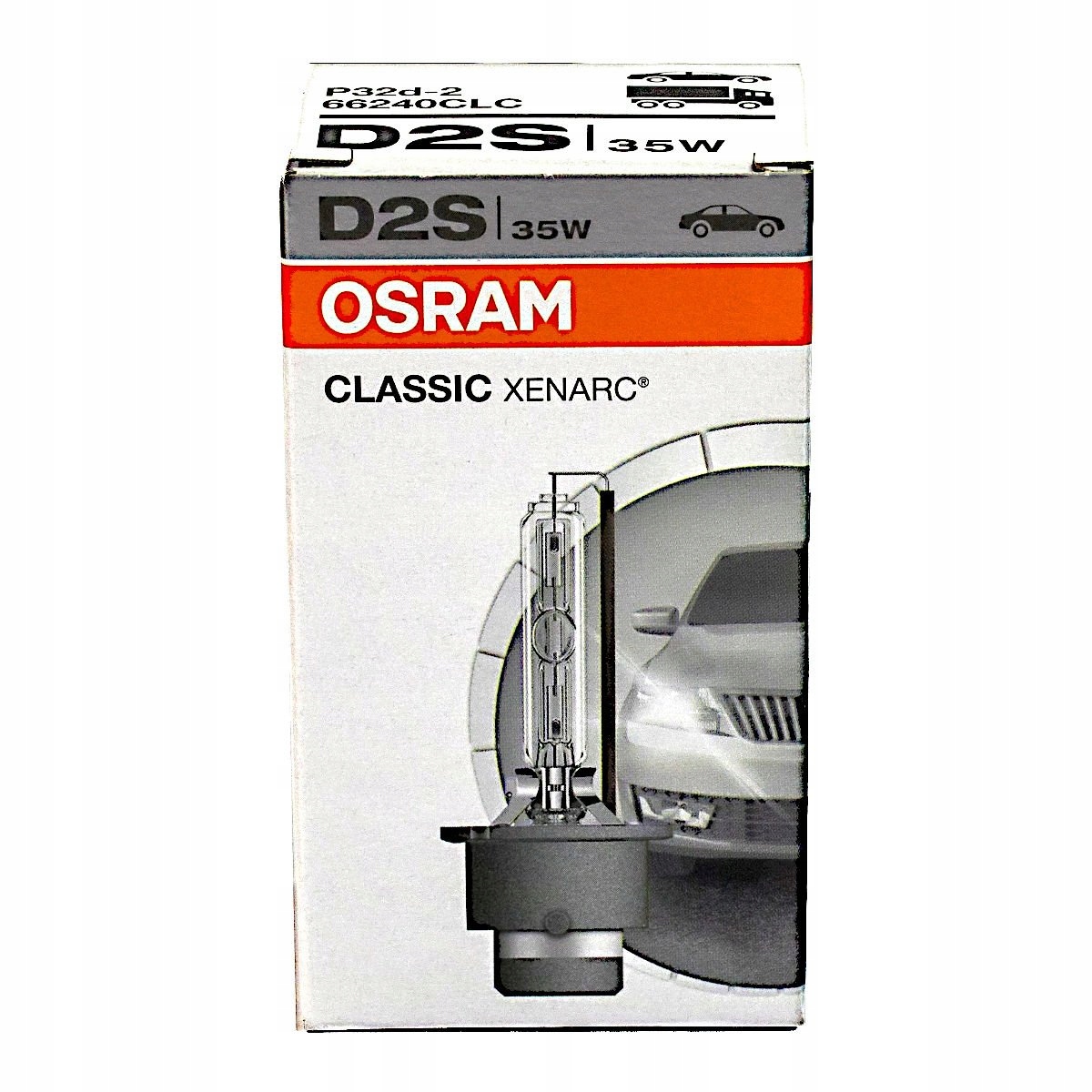 

Xenon D2S Żarnik Osram Palnik Classic Xenarc 35W