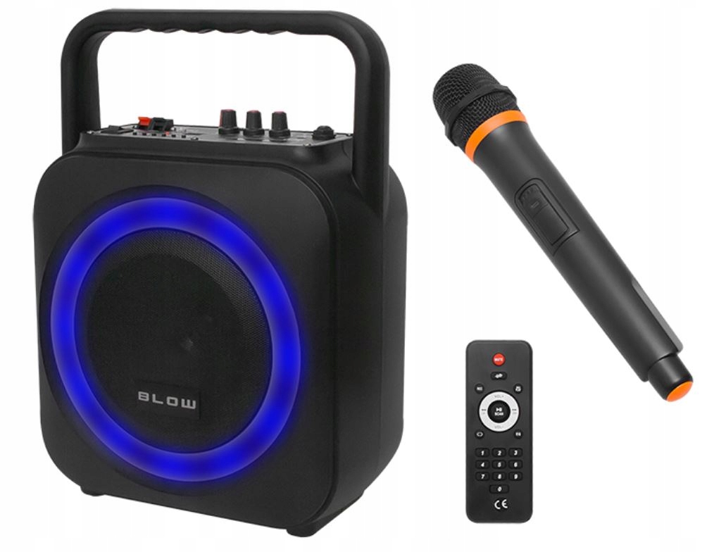 GŁOŚNIK BLUETOOTH RADIO FM BOOMBOX USB MP3 KARAOKE Kod producenta Głośnik Bluetooth BLOW BT800