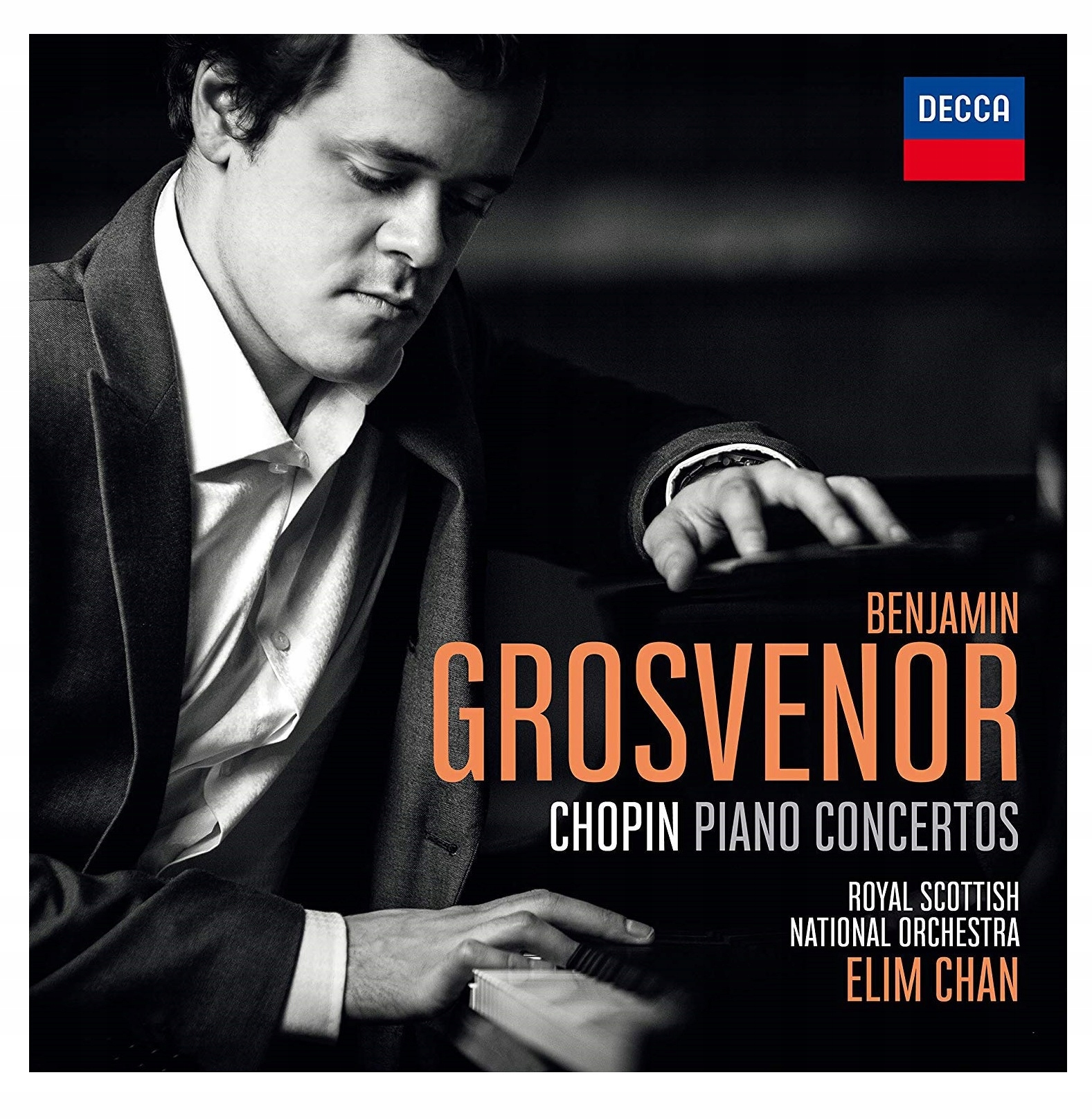 Chopin Piano Concertos, CD Benjamin Grosvenor Universal Music Polska