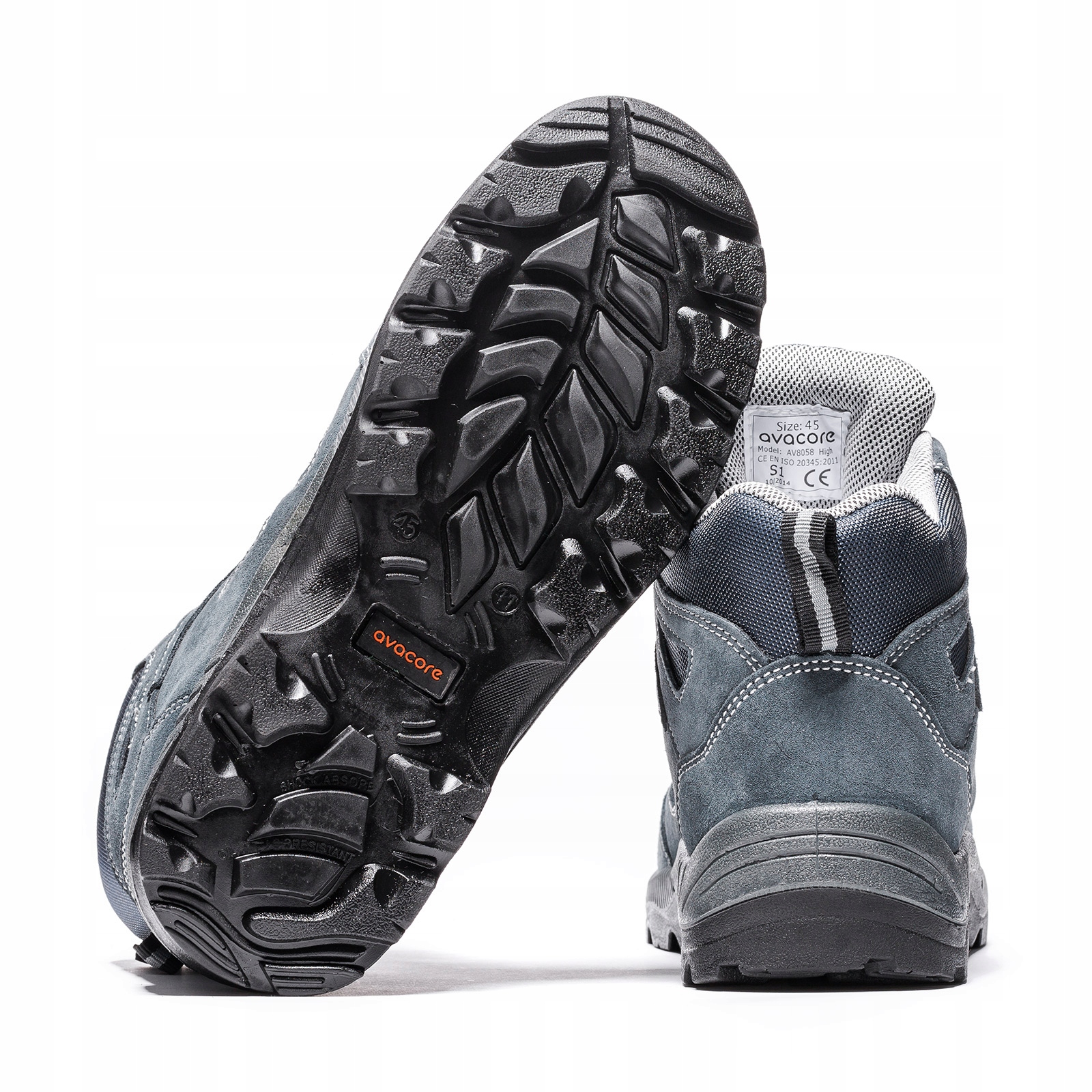 BUTY ROBOCZE TRZEWIKI OCHRONNE R 45 WZMOCNIONE PRAMA S1 OBUWIE Z PODNOSKIEM Kod producenta PRAMA AVACORE