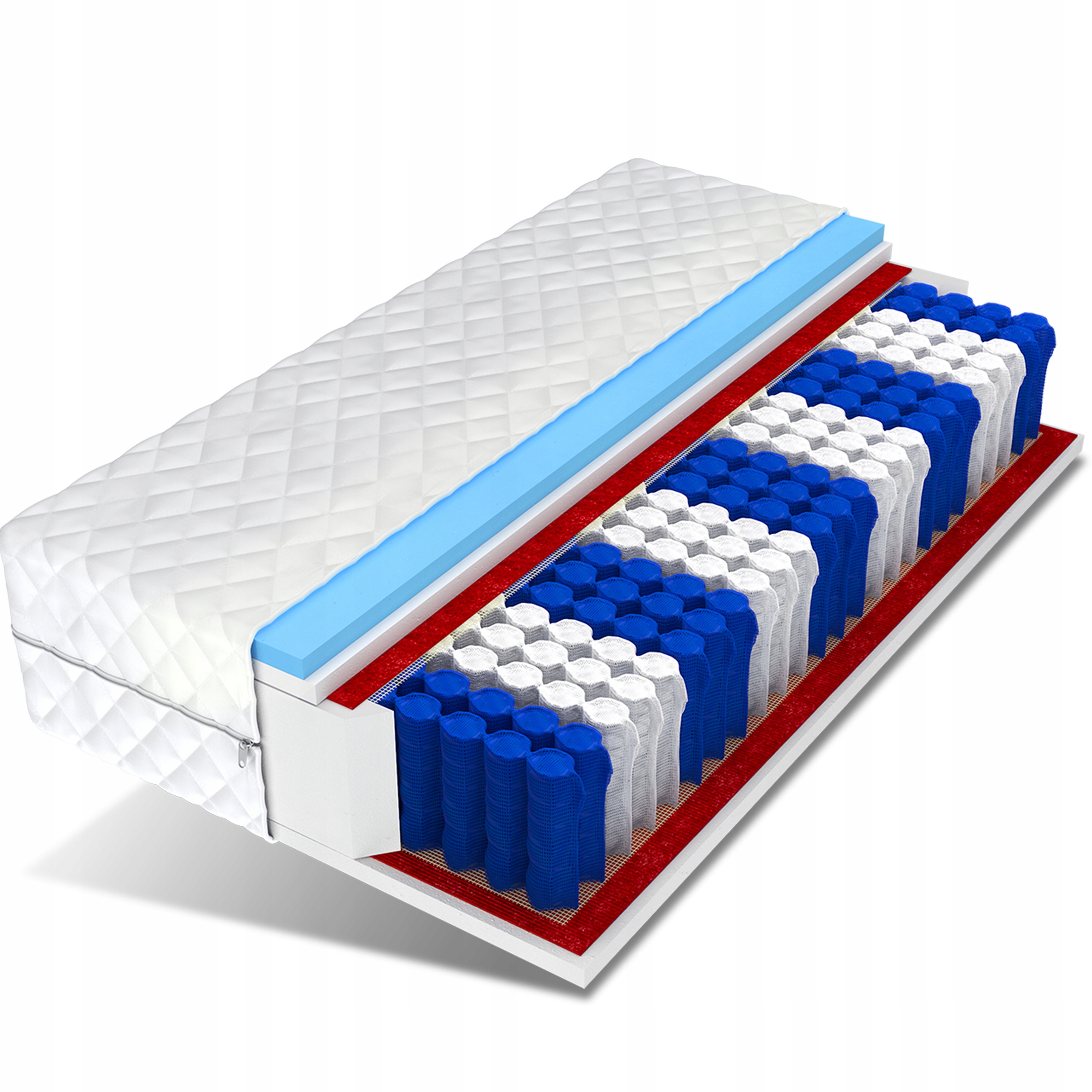 

Materac 160x200 pocket pianka elastyczna Bueno Max