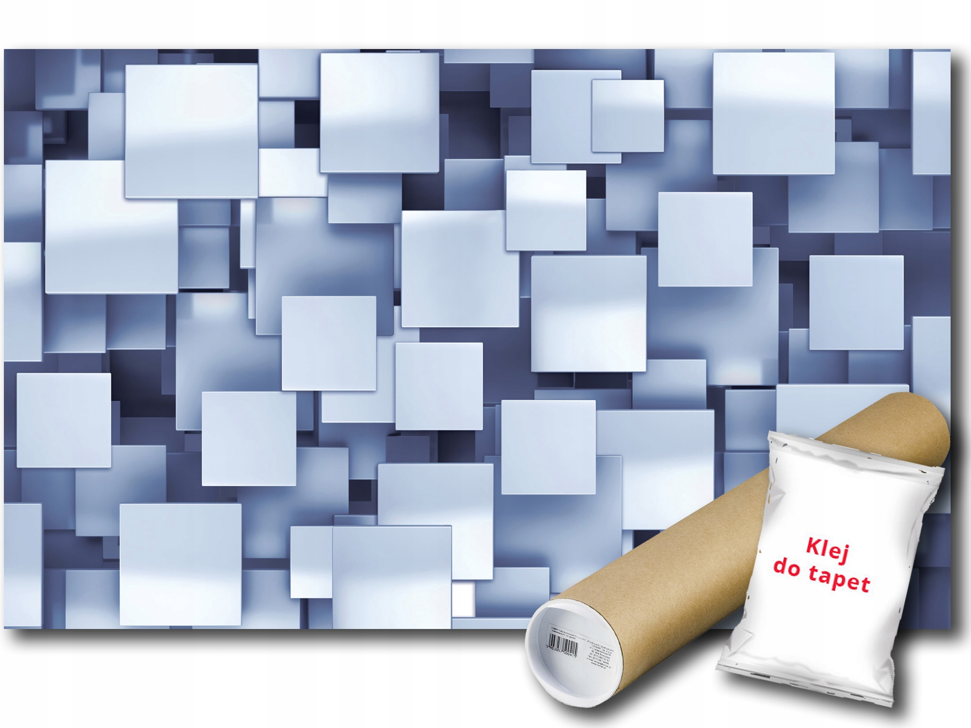 Fototapeta Čtverec Vzor 3D 10B F2XL 312x219 F2809