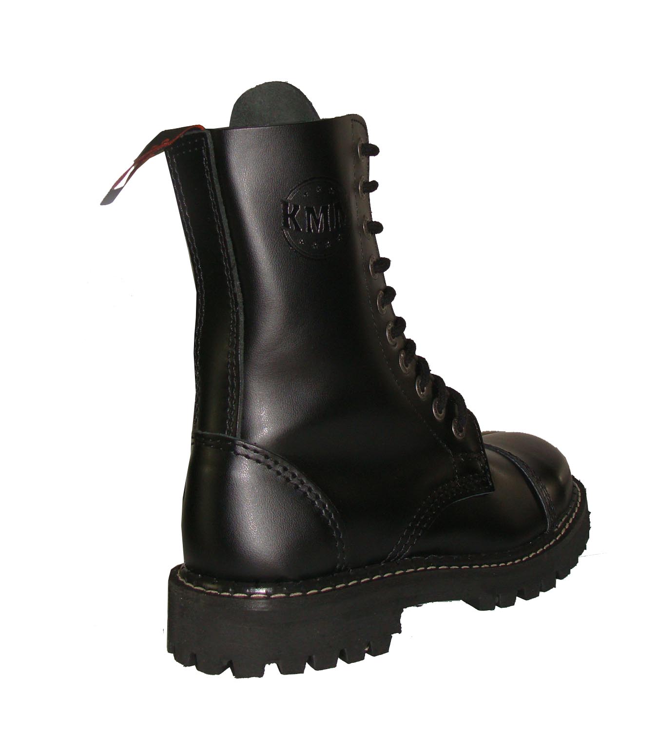 KMM 10 dziurkowe GLANY CZARNE SKÓRZANE Rozmiar 37 Materiał zewnętrzny skóra naturalna