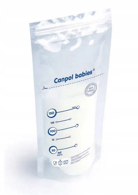 Canpol torebki woreczki na pokarm mleko 20 szt EAN (GTIN) 5903407700014