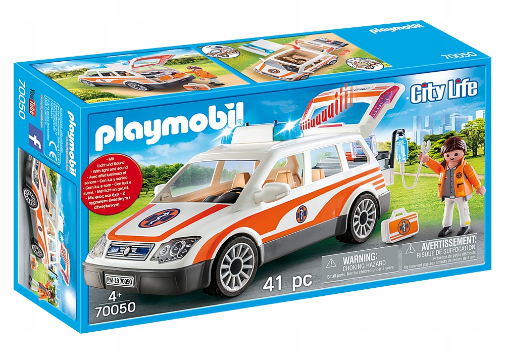 

Playmobil 70050 Samochód Ratowniczy Światło Dźwięk