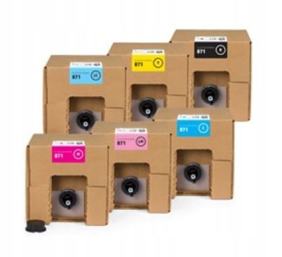 Atramentová náplň Hp Latex 871c 3L GOY84C Light Magenta 370 375 570 Originálna