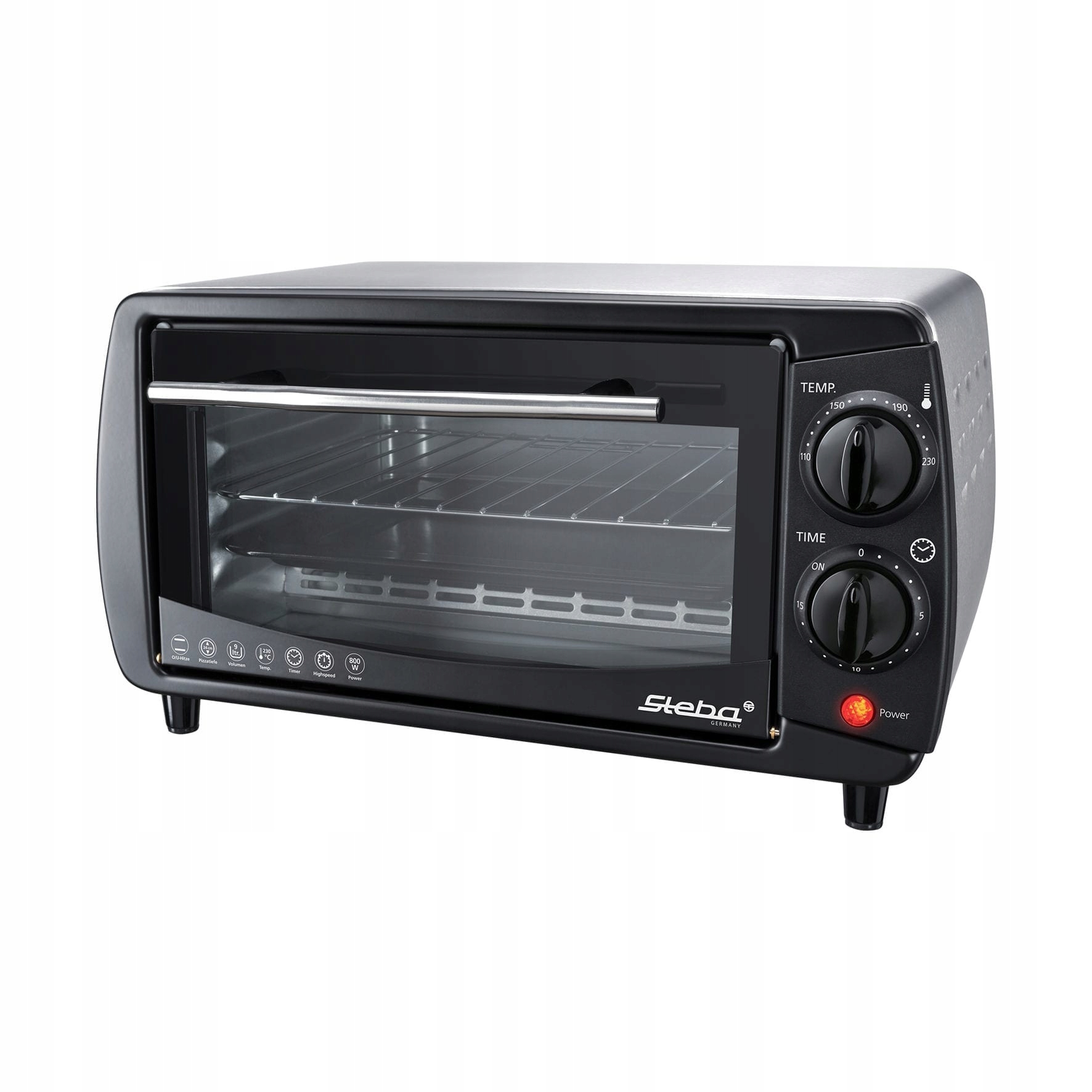 

Steba Piekarnik Mini Kb 9.2 800W 9L Pizza 24cm śr.