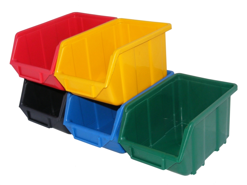 Pojemnik magazynowy - Ecobox średni | Czarny — 14