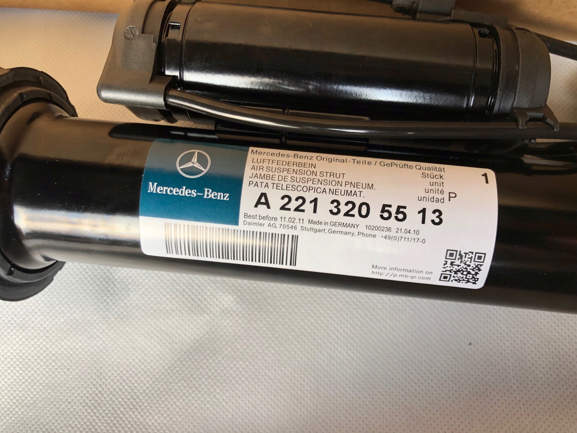 MERCEDES S KLASA W221 AMORTYZATOR TYL ORYGINAL Car type Passenger cars
