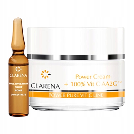 

Clarena Power Cream 100% Vit C Krem Z Witaminą C