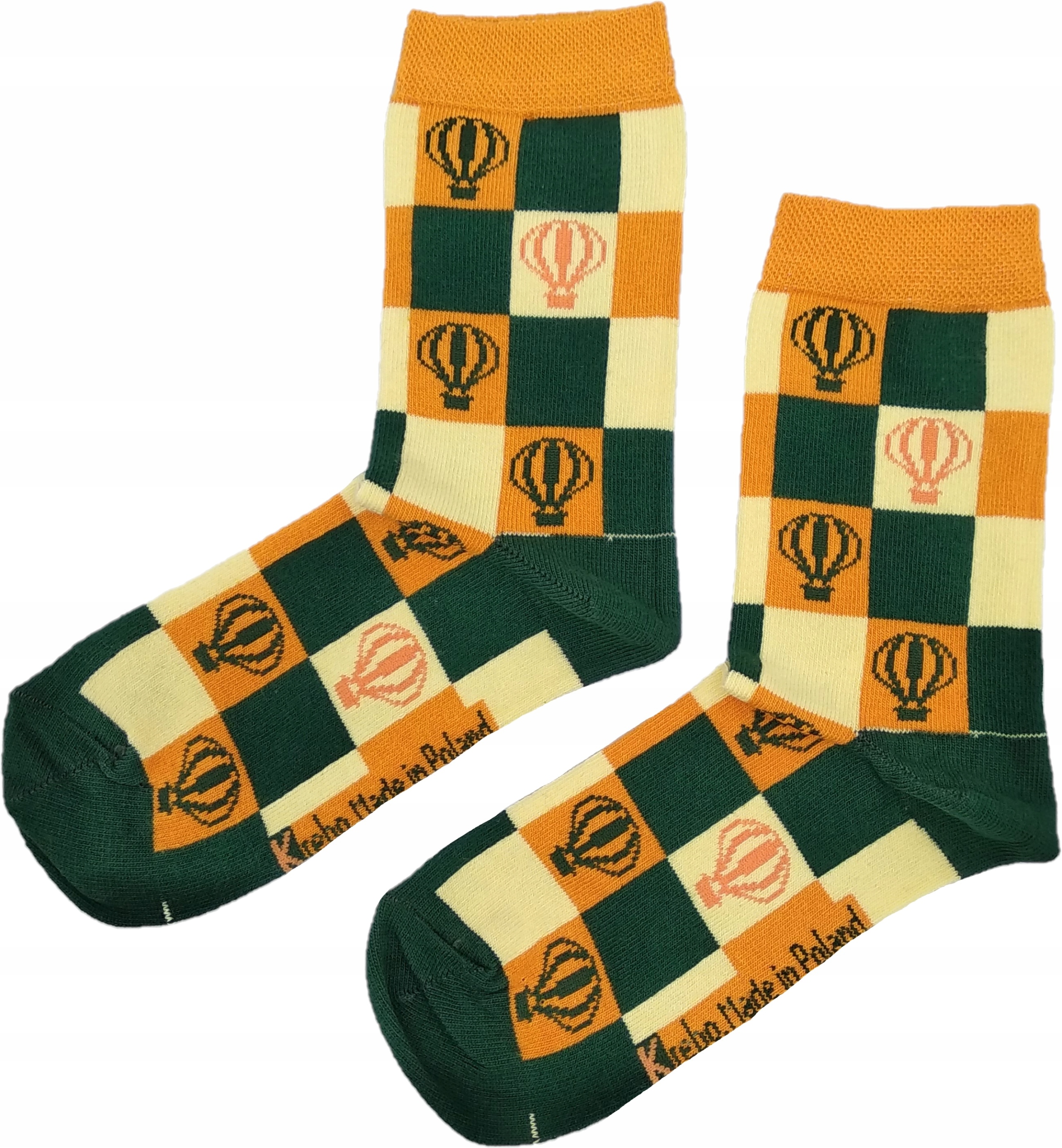 Skarpety Krebo Kolorowe Balony w Kwadratach 23-26 Marka Inna marka