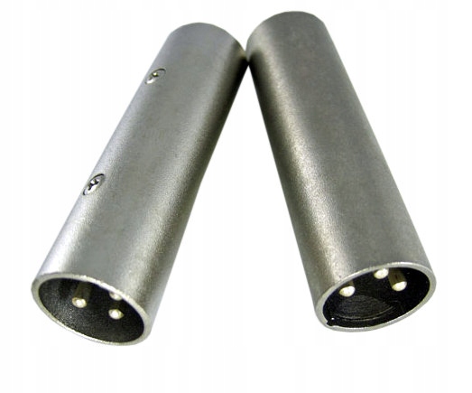 

adapter beczka łącznik wtyk wtyk 3 pin Xlr