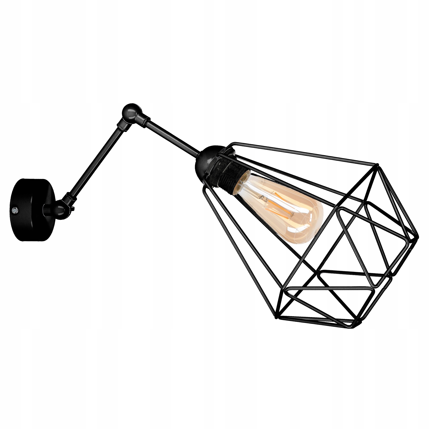 

Kinkiet na przegubach Diamond vintage można Led
