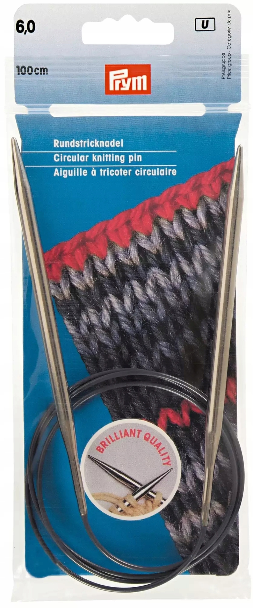 Druty Na Żyłce Prym Metalowe 100 cm 6 mm 212 186