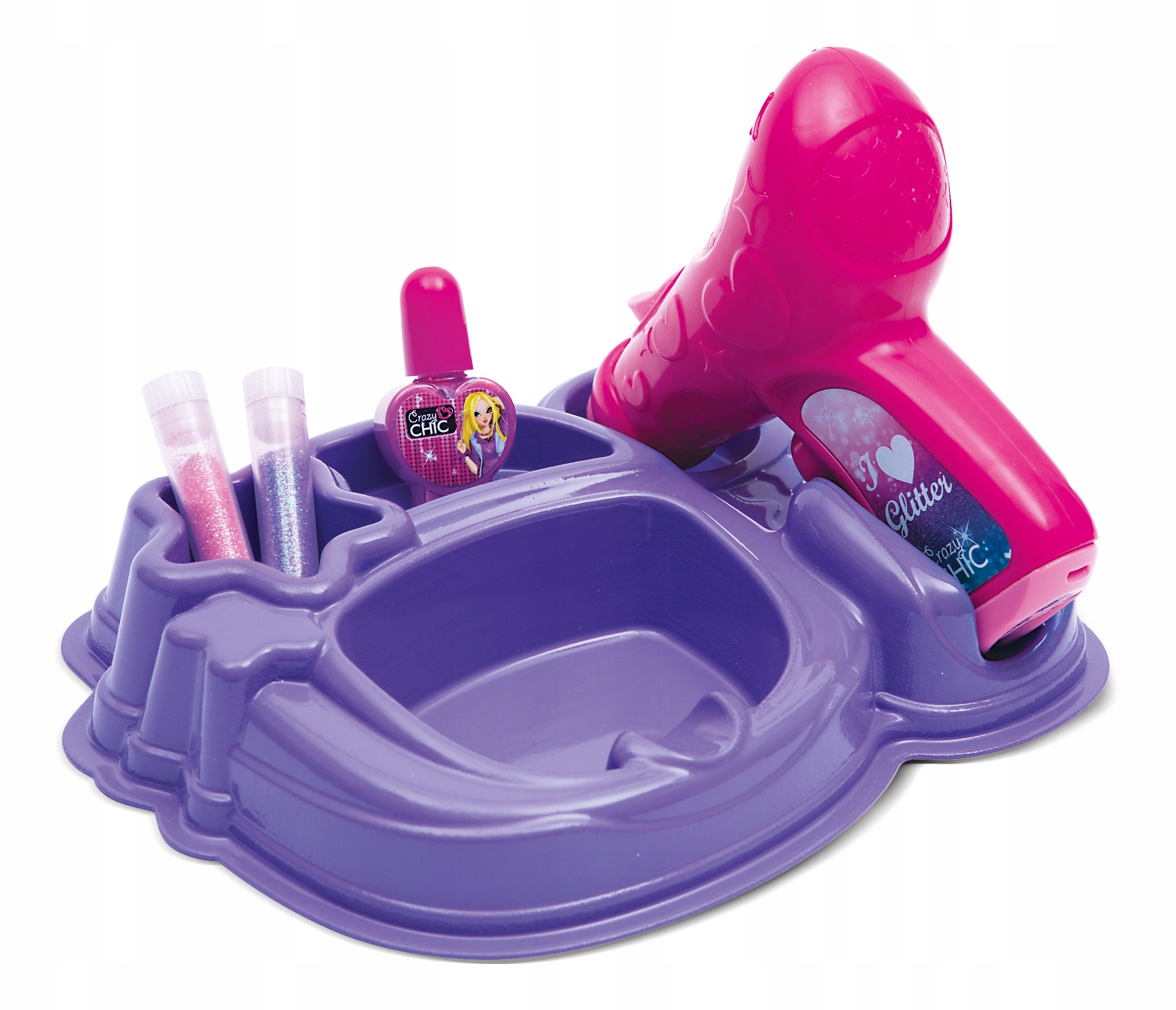 Crazy Chic BŁYSZCZĄCE PAZNOKCIE 78291 Clementoni Bohater / Bajka brak