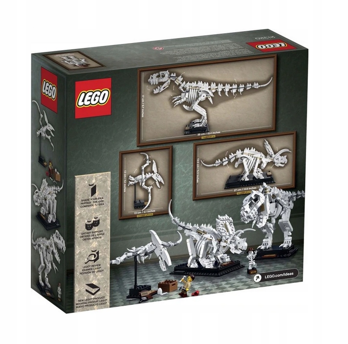LEGO 21320 IDEAS - SZKIELETY DINOZAURÓW Marka LEGO