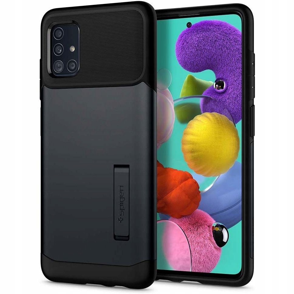 

Futerał Spigen Slim Armor Samsung A51 Metal Slate