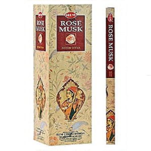 

Kadzidełka Hem Rose Musk 8sztuk /R25/