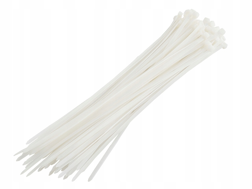 

Opaski Zaciskowe 2.5X100 MM 100 Szt. Białe