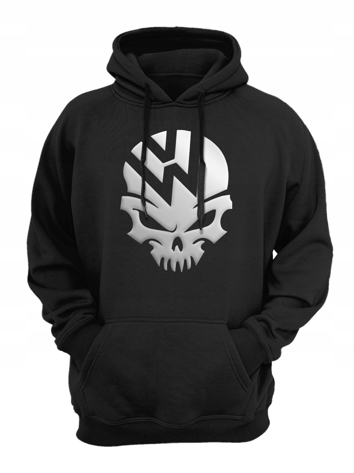 

Bluza z kapturem Volkswagen, nadruk Srebro - Vw 33