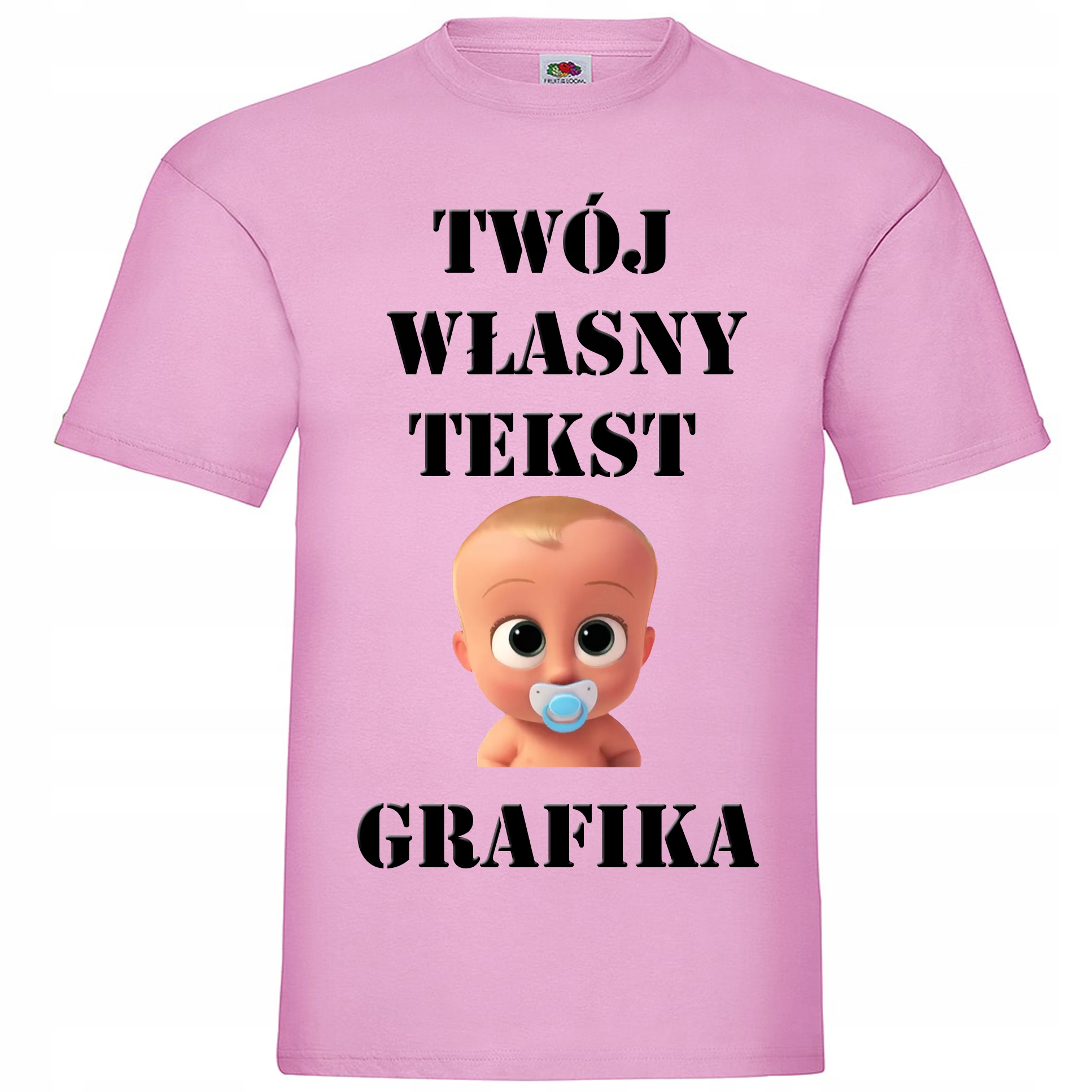 

Koszulka Dziecięca Róż Z Własnym Nadrukiem 92 CM