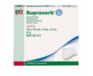 

Suprasorb G opatrunek żelowy 10x10cm owrzodzenia