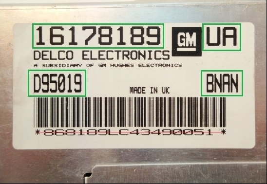 KOMPUTER TIGRA 1.4 16178189 BNAN BEZ IMMO! CZYSTY!