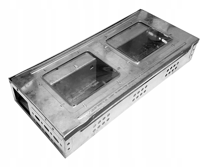 

Żywołapka na Szczury metalowy chwytacz z szybką