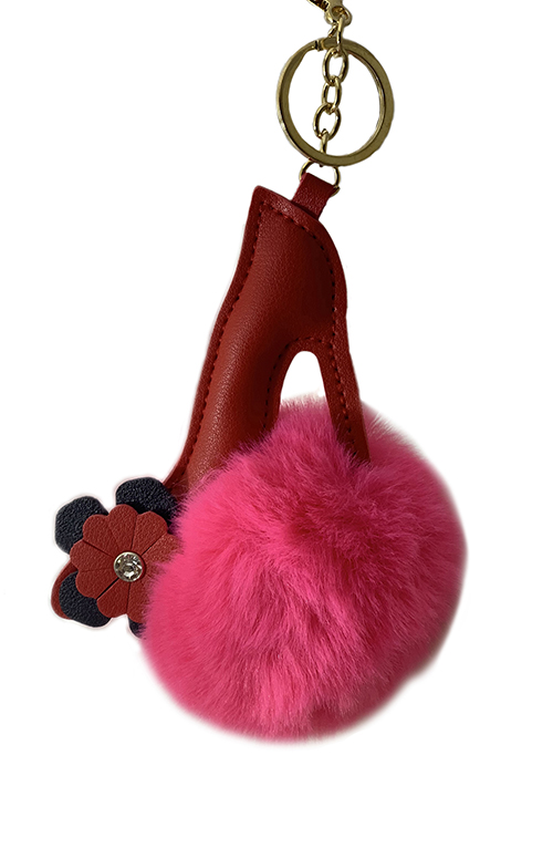 

Brelok Pompon But Zawieszka Keychain Futerko