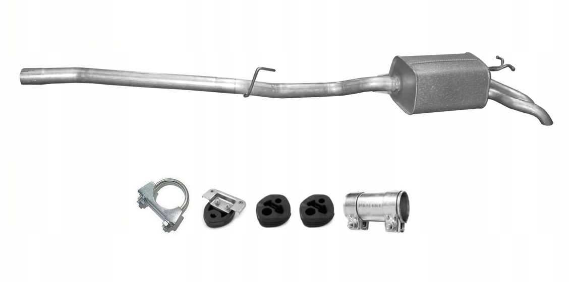 Mercedes W210 E290 E300 2.9 3.0 Td (1996-1999) Tlumič