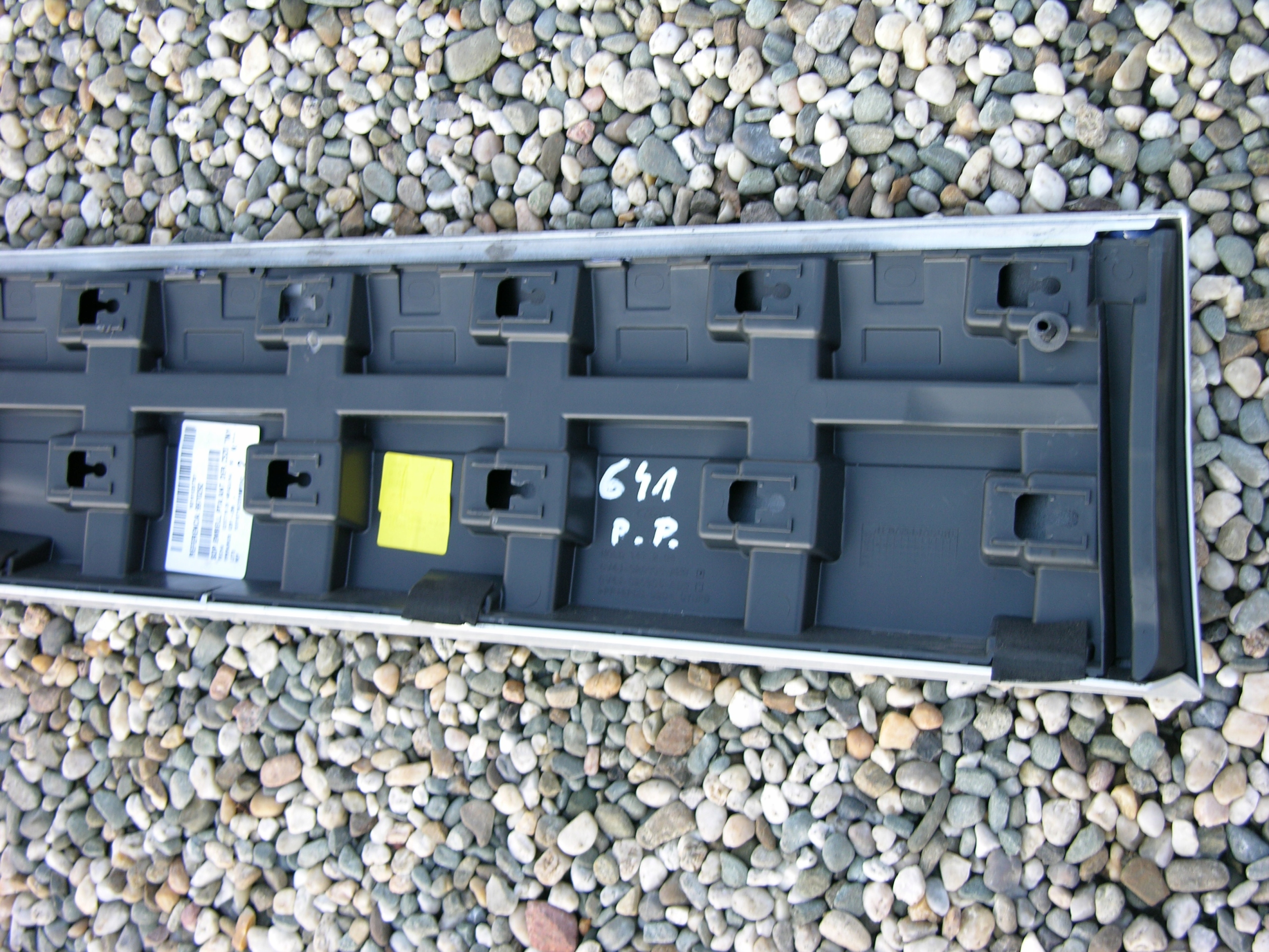 FORD KUGA MK2 / MK2 LIFT 2012-2019 moulding door right front SILVER