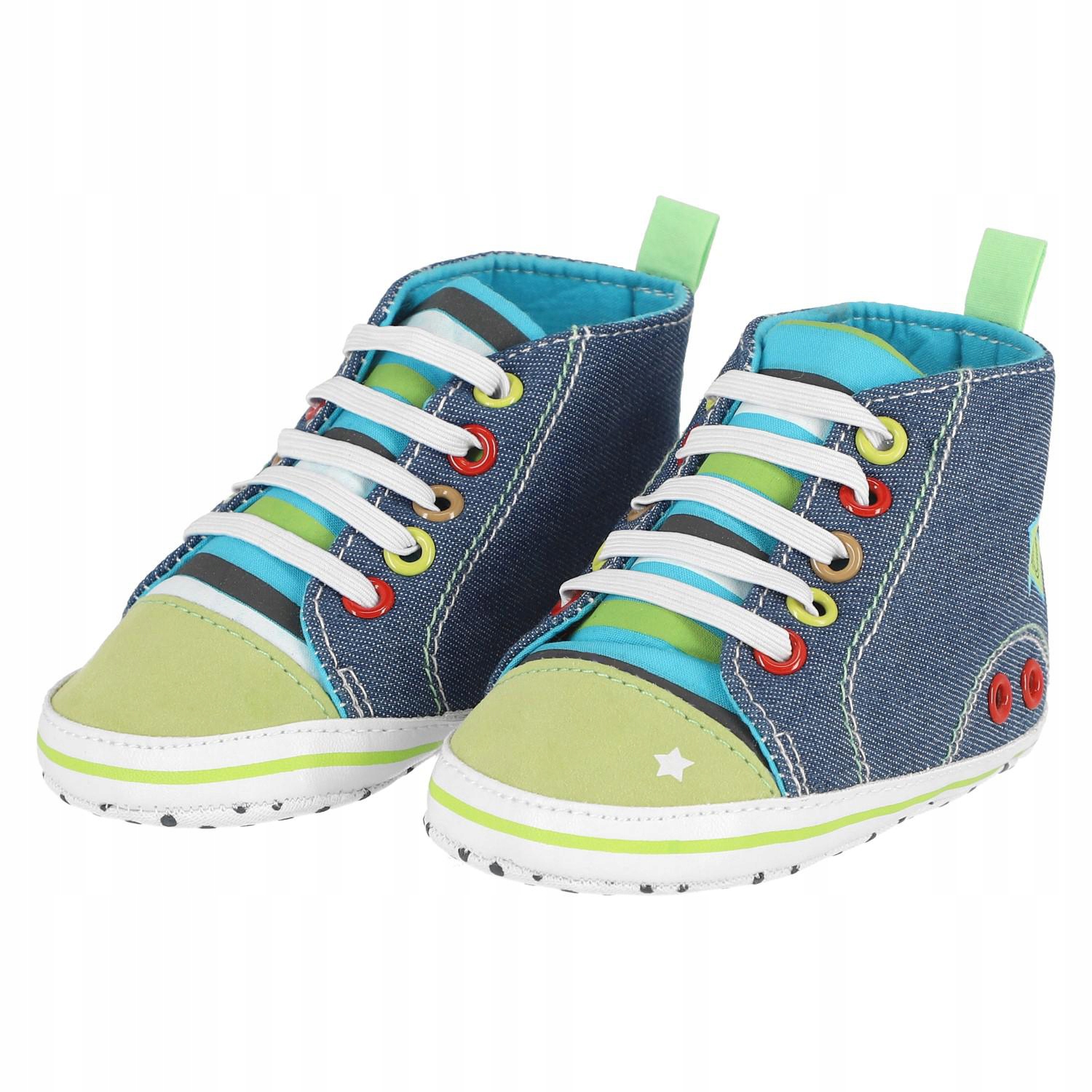 Младенцев ботинки niechodki sneakersy 0-6m r. 17