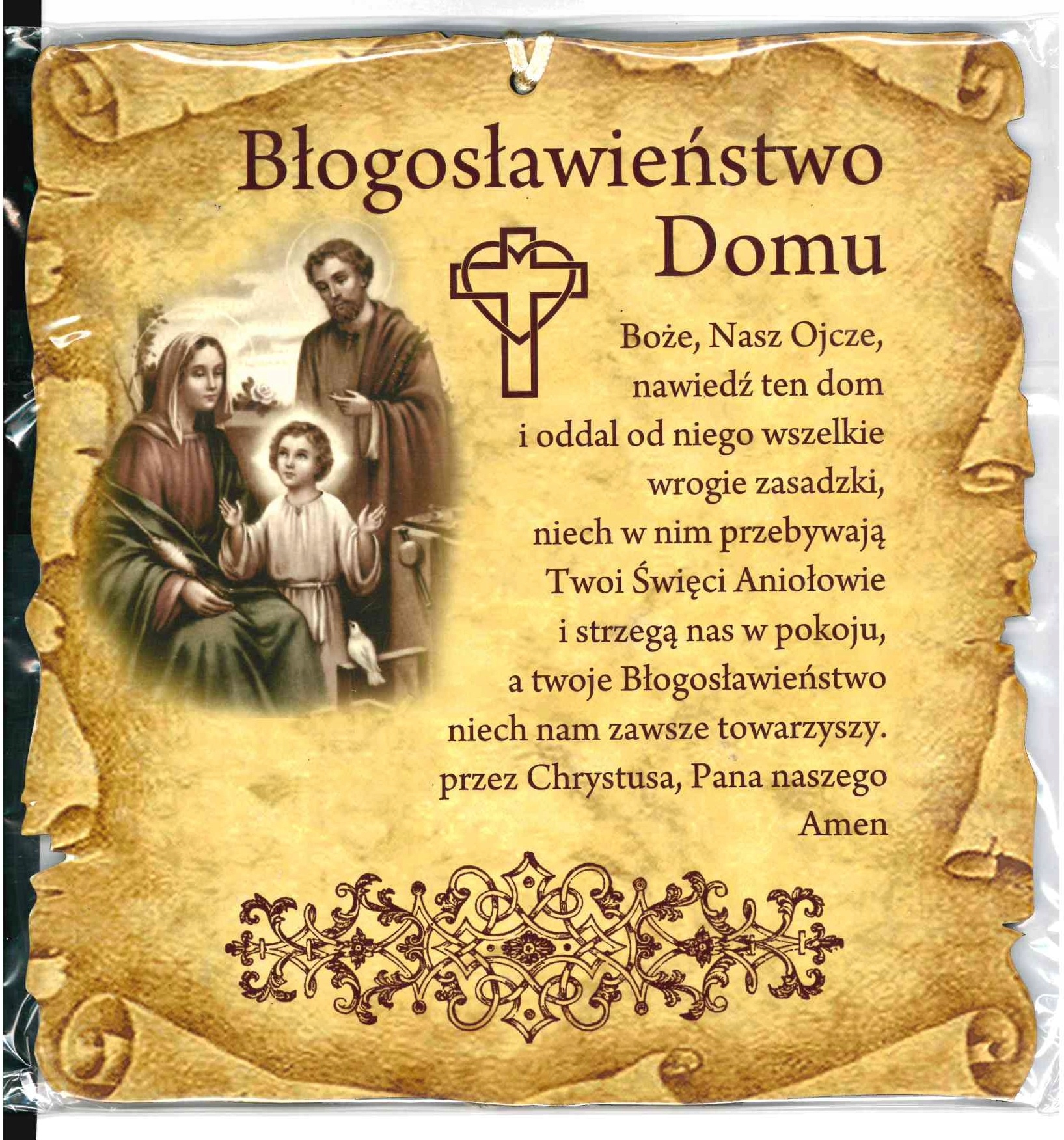 

Obraz na desce Błogosławieństwo Domu 23x23
