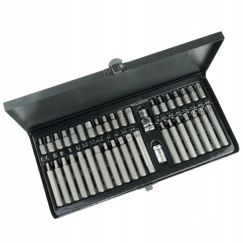 DEDRA Zestaw końcówek wkrętakowych 40EL.