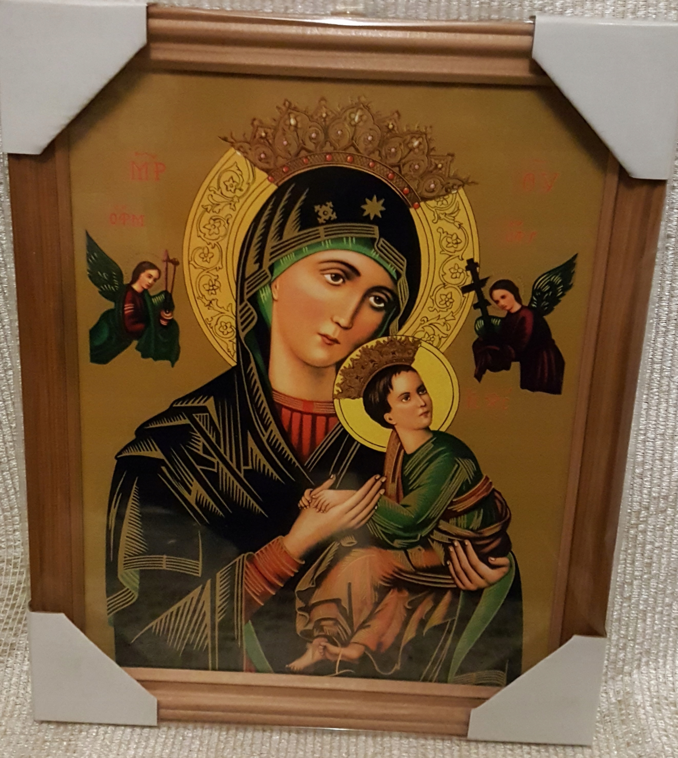 

Obraz Matka Boża Nieustającej Pomocy 28x23 szkło